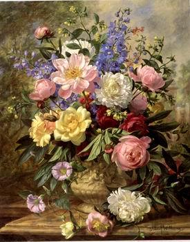 unknow artist Floral, beautiful classical still life of flowers.093 Norge oil painting art